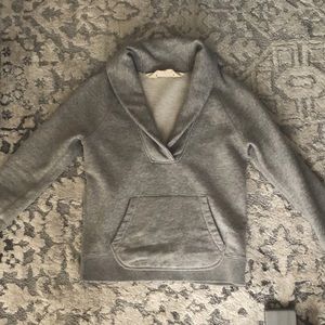 J. Crew Gray Popover Sweater XS